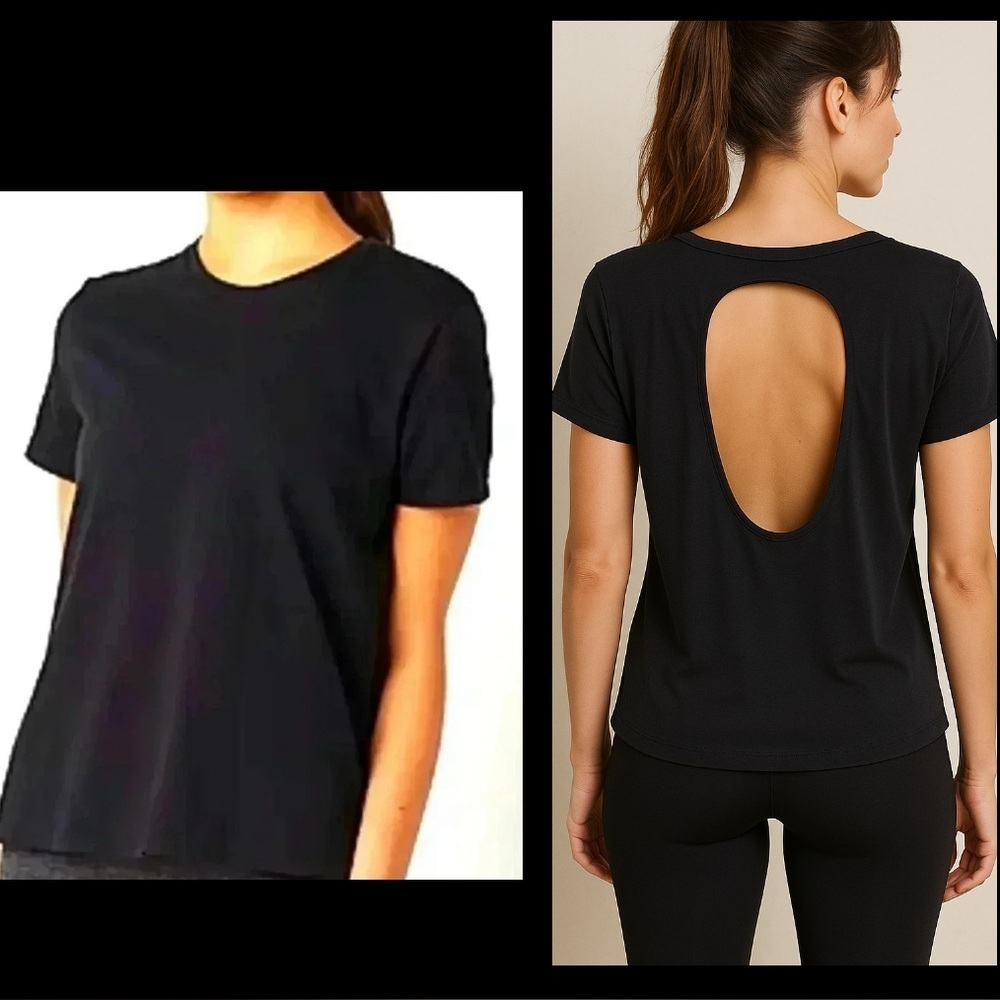 Xersion, open back, athletic T, size L